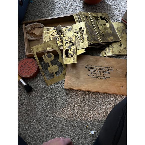 World war 2 stencil set